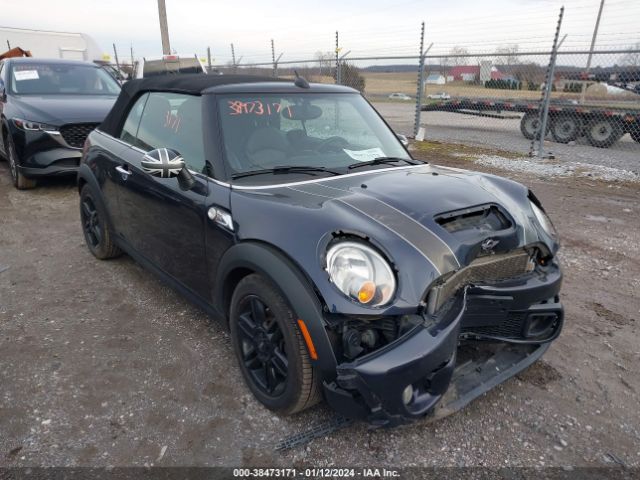 2013 MINI CONVERTIBLE WMWZP3C58DT705996