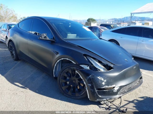 2022 TESLA MODEL Y 7SAYGDEEXNF387226