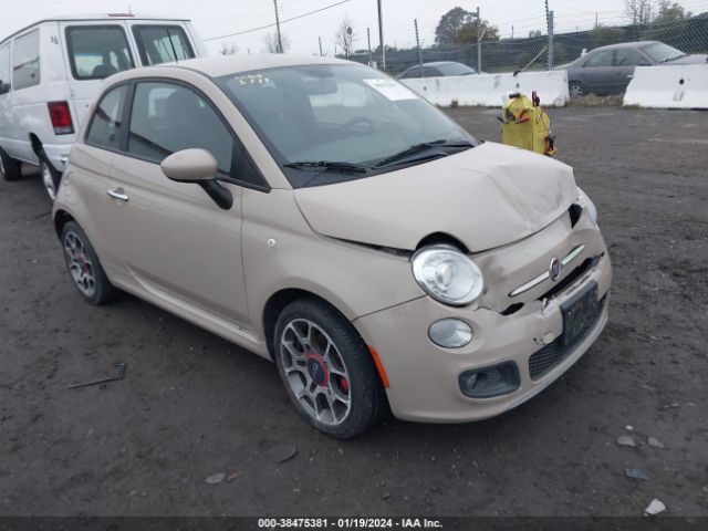 2012 FIAT 500 3C3CFFBR8CT332385
