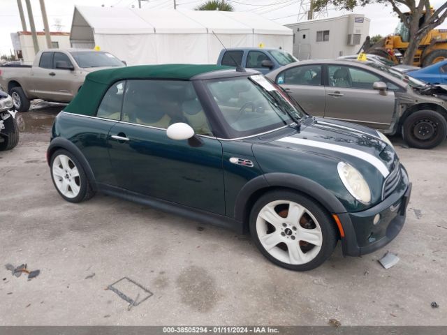 2005 MINI COOPER S WMWRH33555TK55433