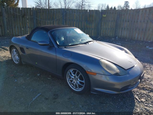 2004 PORSCHE BOXSTER WP0CA29804U621218