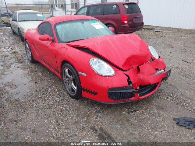 2008 PORSCHE CAYMAN WP0AA29878U760162
