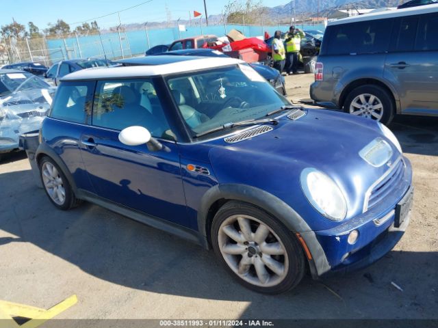 2003 MINI COOPER S WMWRE33413TD63340