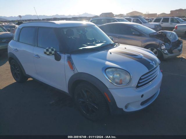 2011 MINI COOPER COUNTRYMAN WMWZB3C58BWH95034