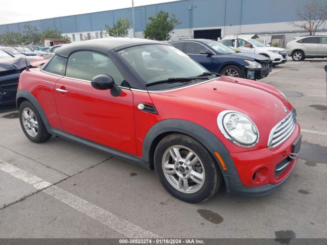 2013 MINI COUPE WMWSX1C52DT507596