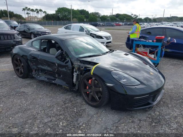 2021 PORSCHE 718 CAYMAN WP0AB2A87MK275017