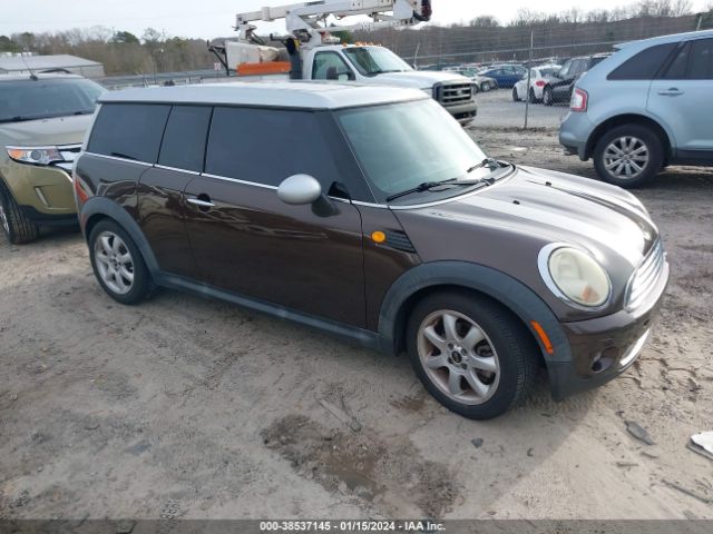 2010 MINI COOPER CLUBMAN WMWML3C51ATX37089