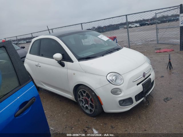 2012 FIAT 500 3C3CFFBR2CT370713