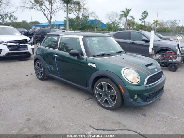 2012 MINI COOPER S WMWSV3C55CT387289