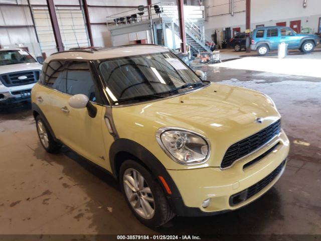 2012 MINI COOPER S COUNTRYMAN WMWZC5C5XCWL57364