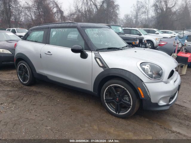 2015 MINI PACEMAN WMWSS5C51FWT84591