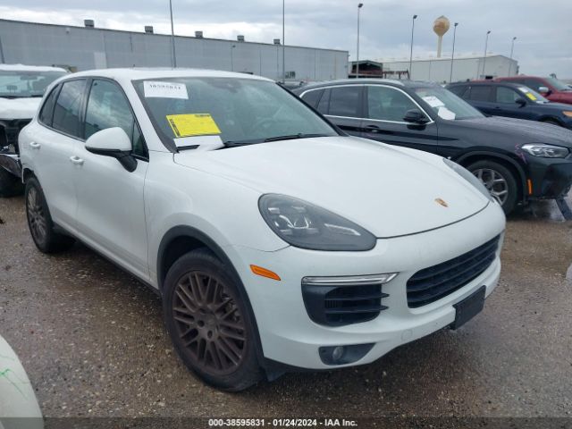 2017 PORSCHE CAYENNE WP1AB2A20HLA50805