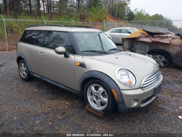 2009 MINI COOPER CLUBMAN WMWML33539TX34836