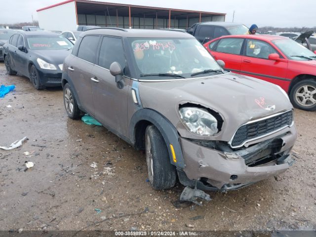 2011 MINI COOPER S COUNTRYMAN WMWZC3C56BWL79770