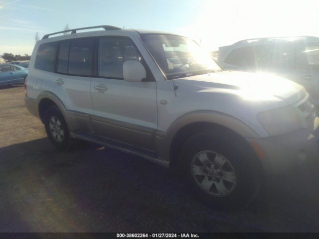 2003 MITSUBISHI MONTERO JA4NW51S53J039497