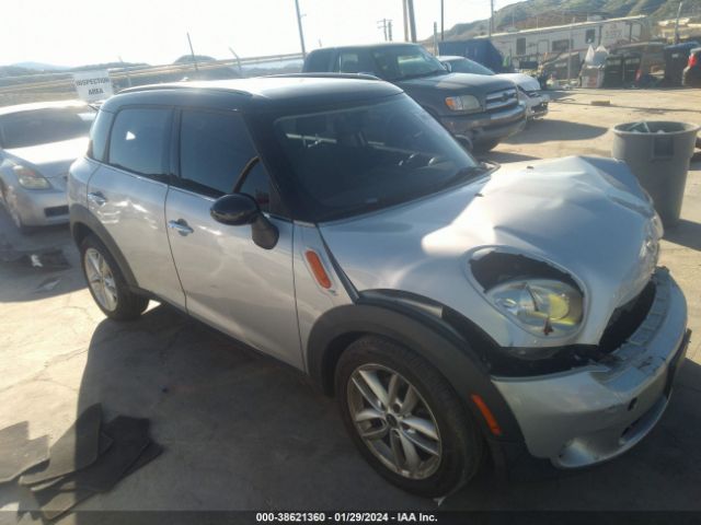 2011 MINI COOPER COUNTRYMAN WMWZB3C58BWM01223