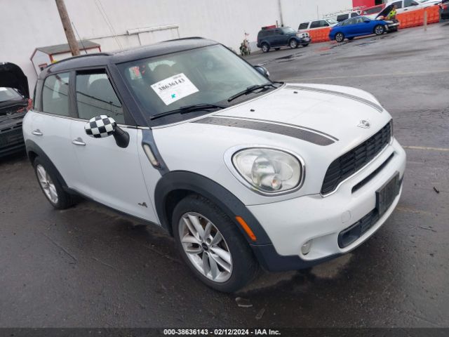 2011 MINI COOPER S COUNTRYMAN WMWZC5C51BWL54464