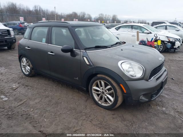 2013 MINI COUNTRYMAN WMWZC5C59DWP33988
