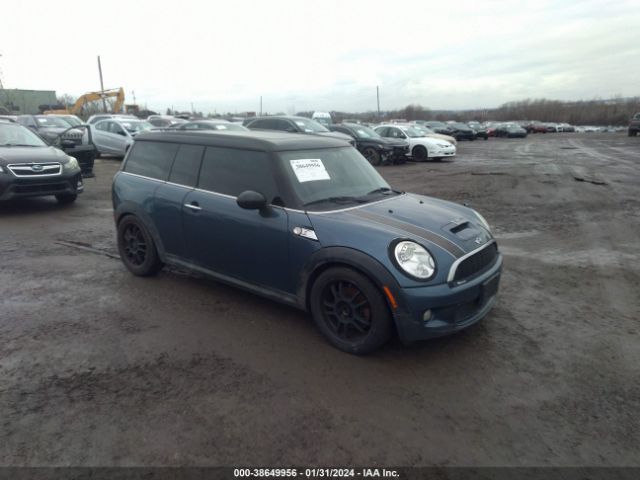 2009 MINI COOPER S CLUBMAN WMWMM33599TP92043