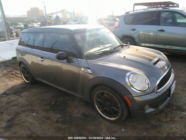 2009 MINI COOPER S CLUBMAN WMWMM33509TP74708