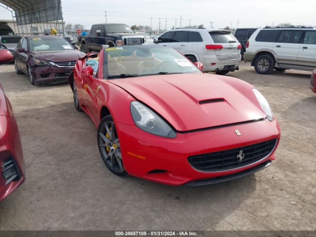 2011 FERRARI CALIFORNIA ZFF65LJA1B0178461