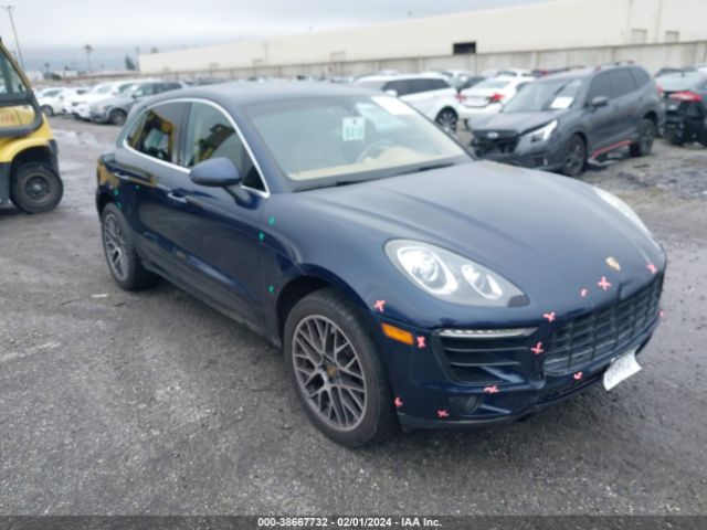 2015 PORSCHE MACAN WP1AB2A58FLB69385