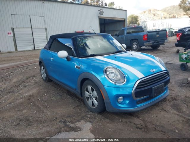 2017 MINI CONVERTIBLE WMWWG5C36H3C99450