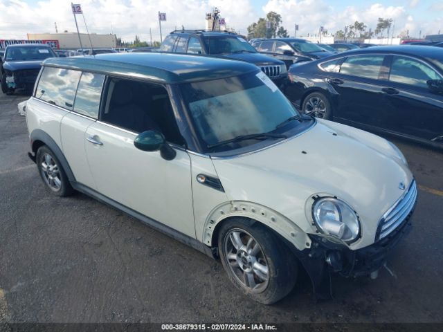 2013 MINI CLUBMAN WMWZF3C50DT490777