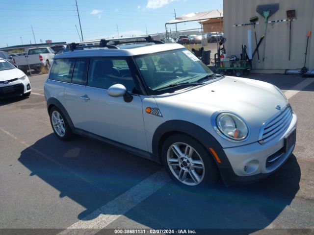 2011 MINI COOPER CLUBMAN WMWZF3C57BTY00677