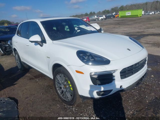2018 PORSCHE CAYENNE E-HYBRID WP1AE2A24JLA72433