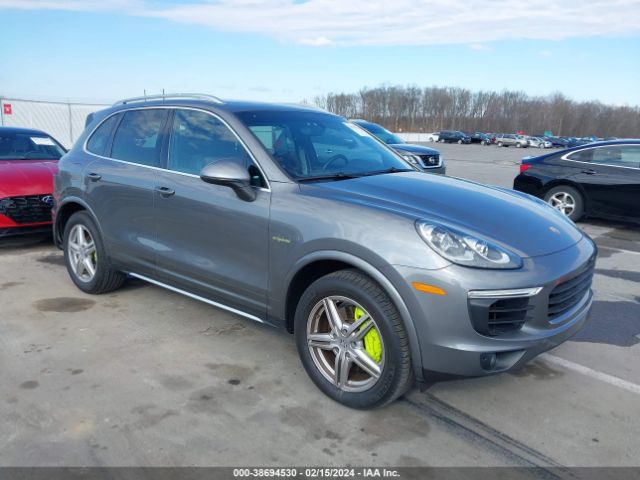 2017 PORSCHE CAYENNE E-HYBRID WP1AE2A20HLA71130