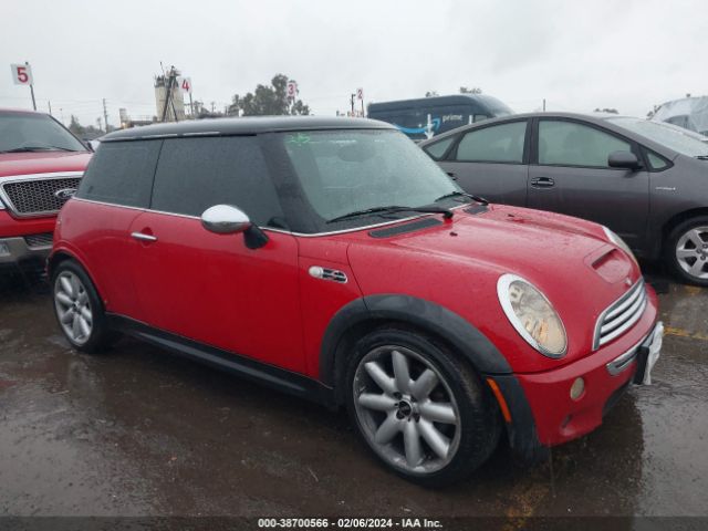 2005 MINI COOPER S WMWRE33445TD97663