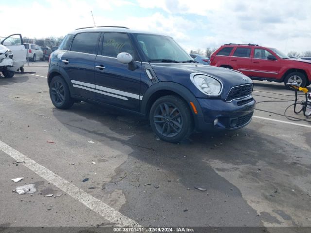 2013 MINI COUNTRYMAN WMWZC3C59DWP23563