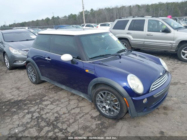 2005 MINI COOPER WMWRC33475TC58262