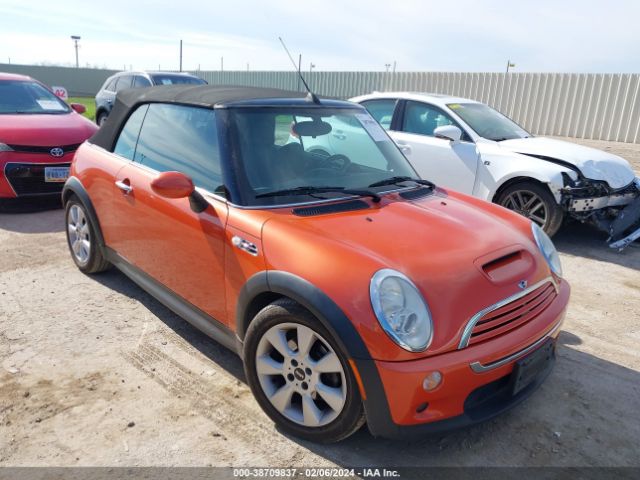 2005 MINI COOPER S WMWRH33535TK55463