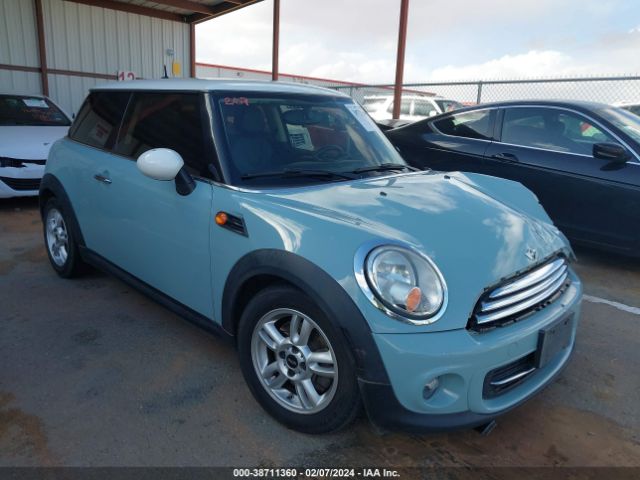 2013 MINI HARDTOP WMWSU3C5XDT679315