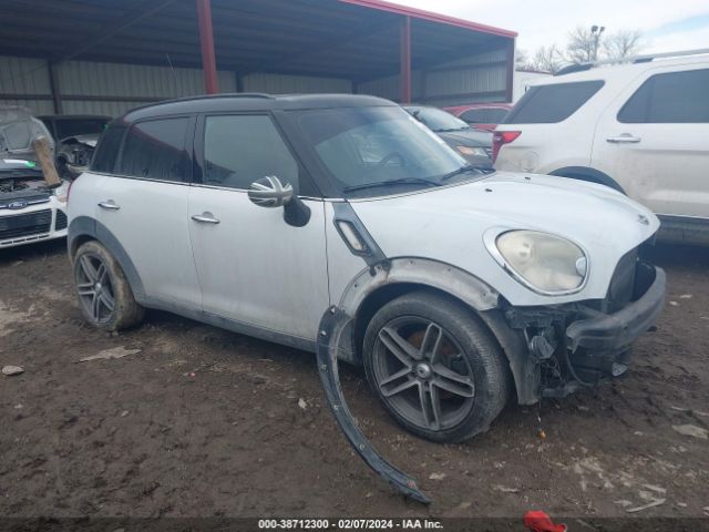 2011 MINI COOPER S COUNTRYMAN WMWZC3C53BWL79628