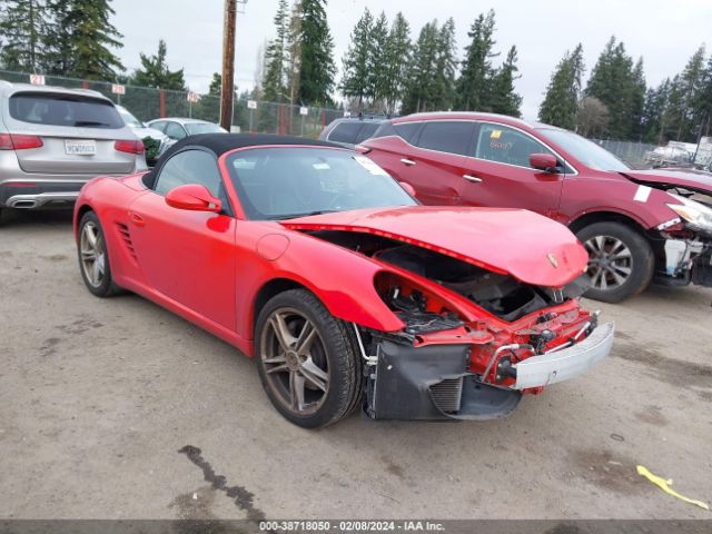 2011 PORSCHE BOXSTER WP0CA2A85BU710307