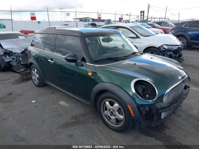2011 MINI COOPER CLUBMAN WMWZF3C52BT188338