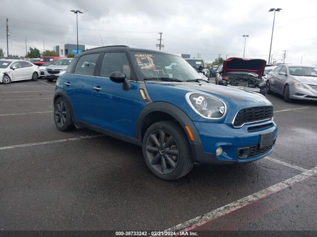 2012 MINI COOPER S COUNTRYMAN WMWZC3C5XCWL86738