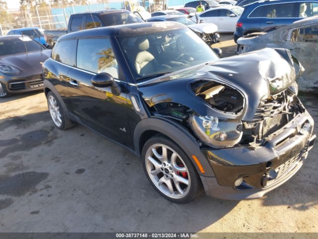2013 MINI PACEMAN WMWSS7C51DWN52089