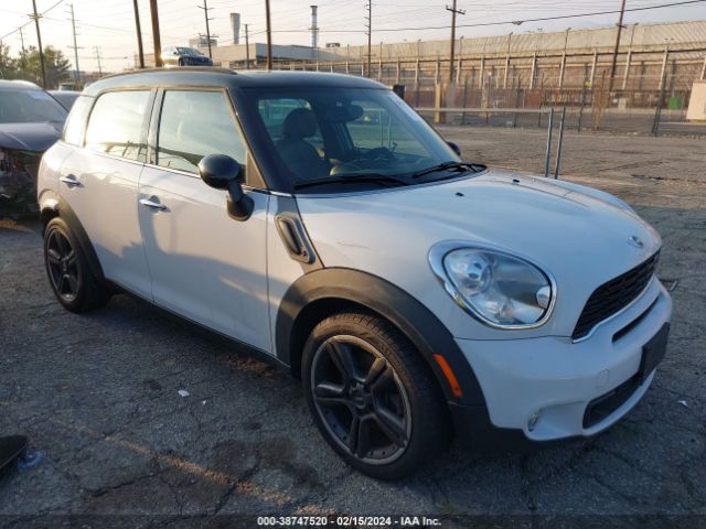 2012 MINI COOPER S COUNTRYMAN WMWZC3C51CWM27404