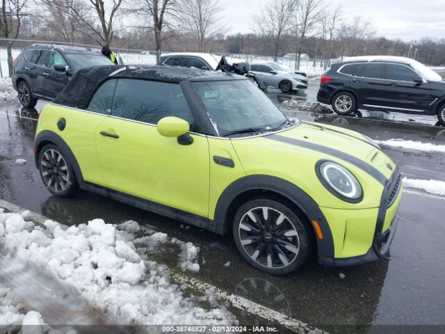 2023 MINI CONVERTIBLE WMW43DL05P3P80434