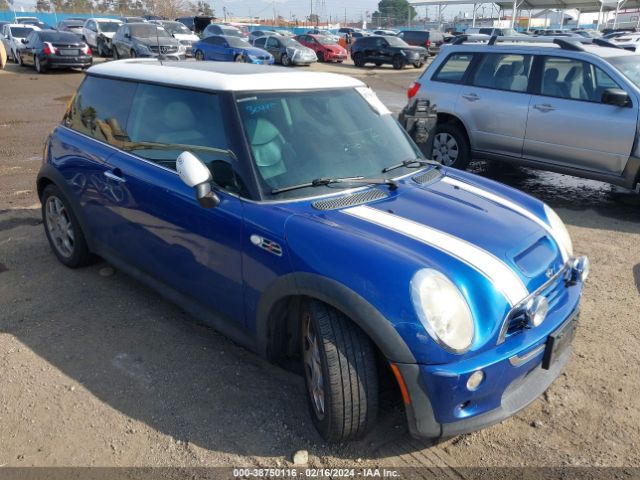 2005 MINI COOPER S WMWRE33595TG96817