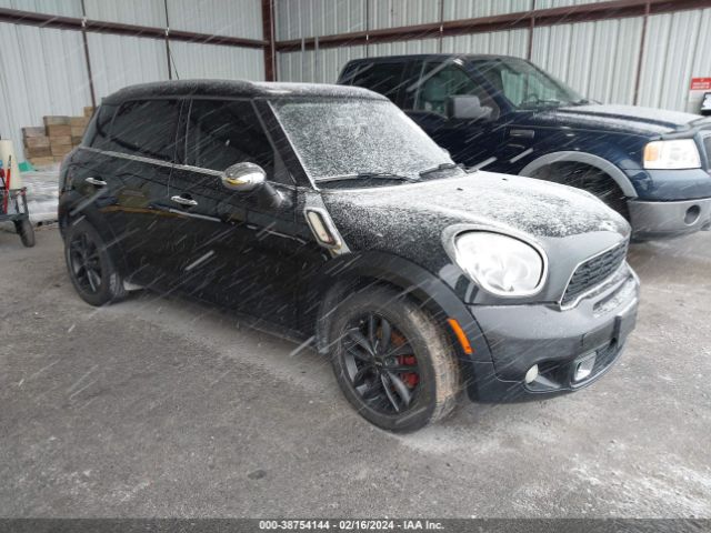 2012 MINI COOPER S COUNTRYMAN WMWZC3C5XCWL85718