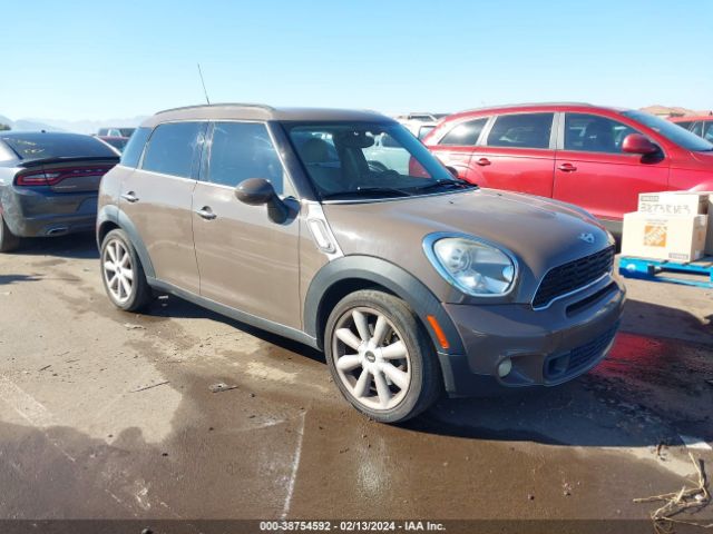 2012 MINI COOPER S COUNTRYMAN WMWZC3C56CWL86218