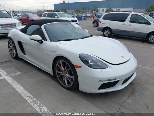 2022 PORSCHE 718 BOXSTER WP0CB2A8XNS221074
