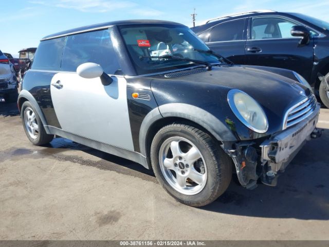 2005 MINI COOPER WMWRC33445TJ67026