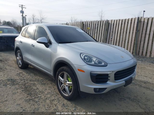 2016 PORSCHE CAYENNE E-HYBRID WP1AE2A20GLA61812