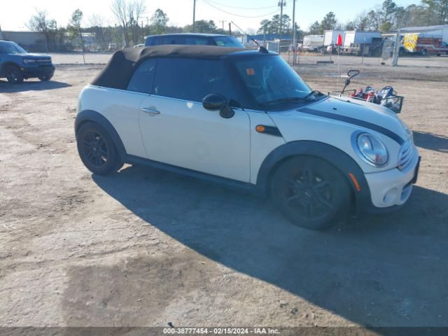 2013 MINI CONVERTIBLE WMWZN3C58DT568239